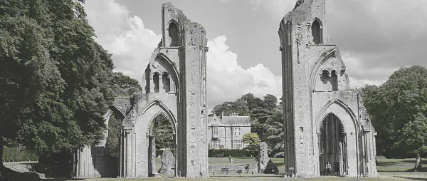 Glastonbury Abbey Ruine
